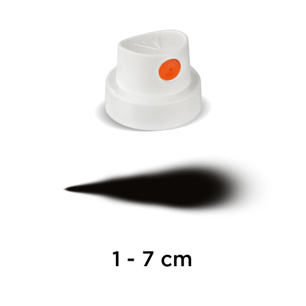 CAP | Silent Fat | weiss/orange-Image
