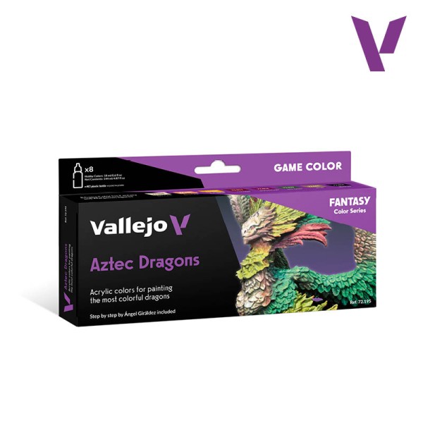 Aztec Dragons | Game Color Modellbau-Farbenset by Vallejo