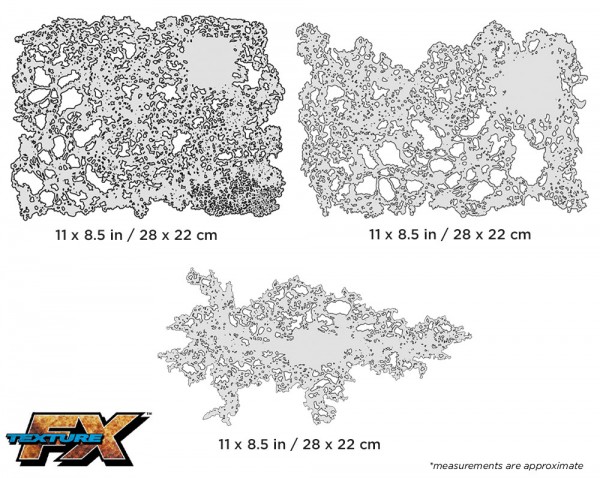 FX1 Texture Schablonen Set | Artool