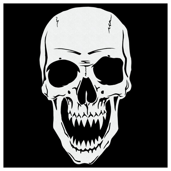 Skull #0107 | Totenkopf Airbrush-Schablone ca. A4