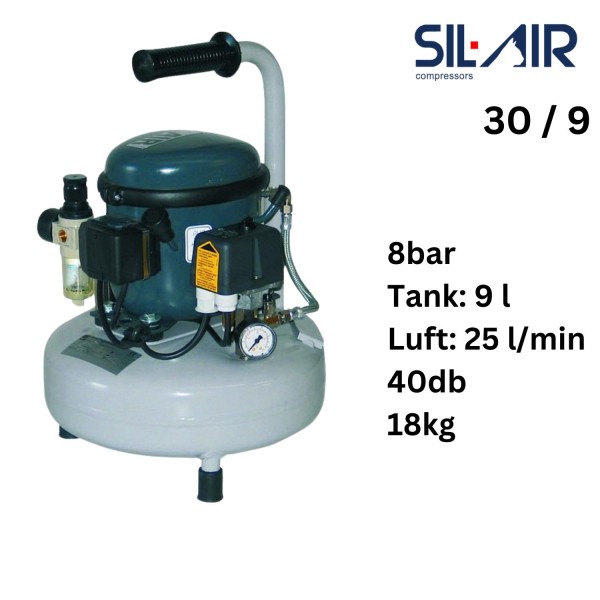 Sil Air 30 / 9 | Silent Airbrush Kompressor