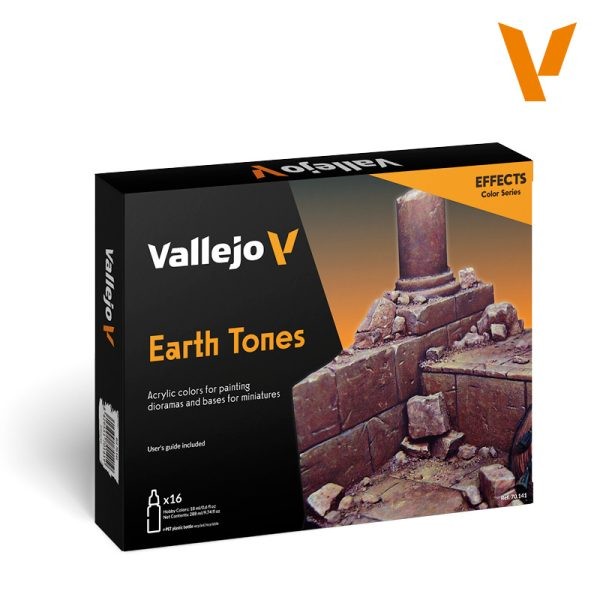 Earth Tones | Model Color Modellbau-Farbenset by Vallejo