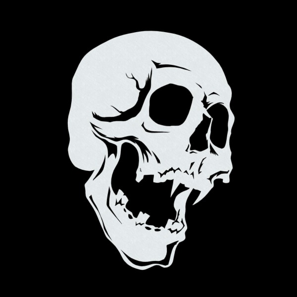 Skull #021 | Totenkopf Airbrush-Schablone | ca. A4