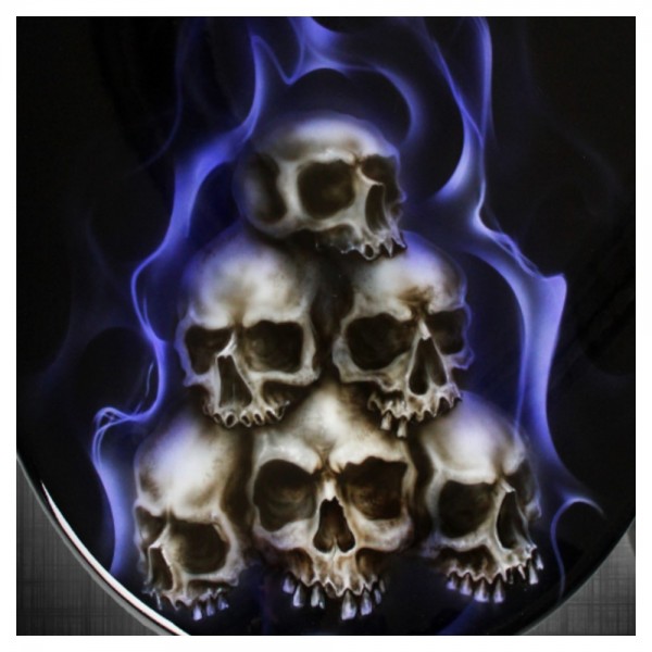 Totenkopf Airbrush Schablone