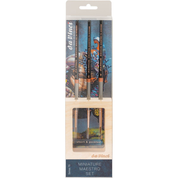 "Miniature MAESTRO" Malpinsel Set | Serie 76