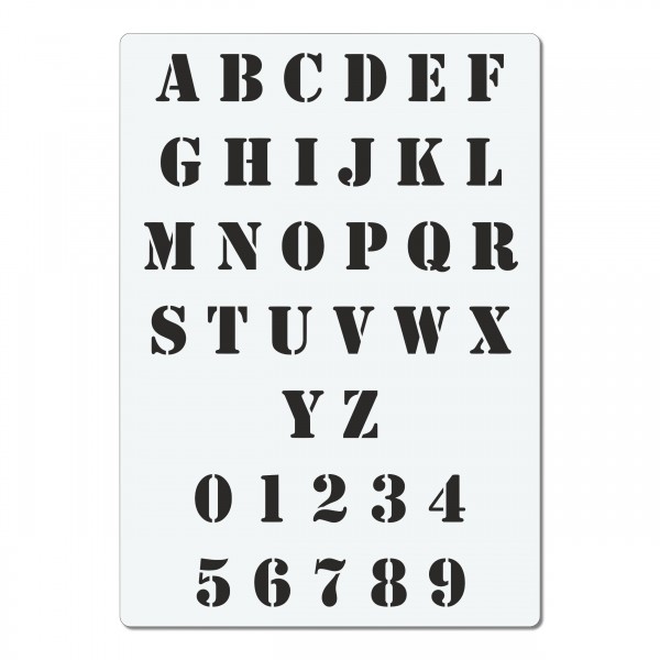 Schablone Stencil Template Buchstaben Airbrush Schädel Initialien K # BVSZ 0036 