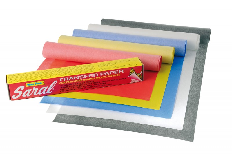 30,5 x 366 cm Saral Transferpapier 30 g/m² weiß Durchschreibepapier 