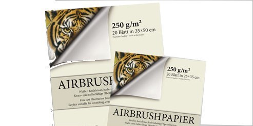 Airbrush Block Premium | 20 Blatt-Image