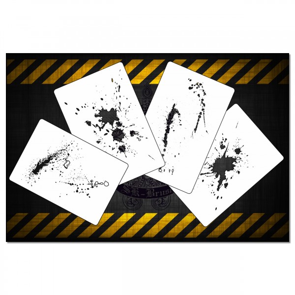 Splash FX Set # 304 | Airbrush Schablonen Set 4tlg.