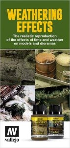 Weathering Effects - Vallejo Color | Flyer, Farbkarte