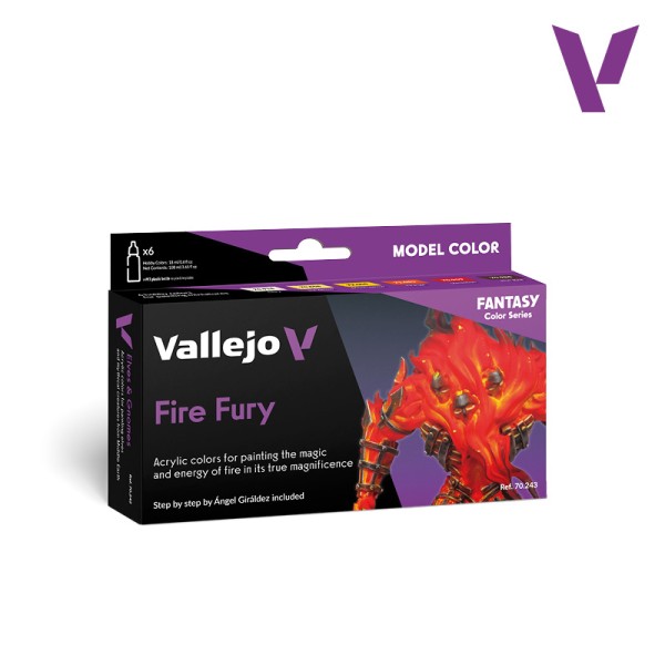Fire Fury | Game Color Modellbau-Farbenset by Vallejo