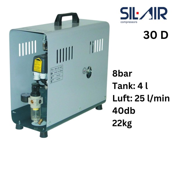 Sil Air 30D | Silent Airbrush Kompressor
