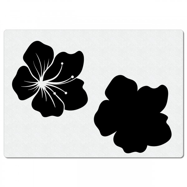 Blume - Blüten | Airbrush Motiv Schablone