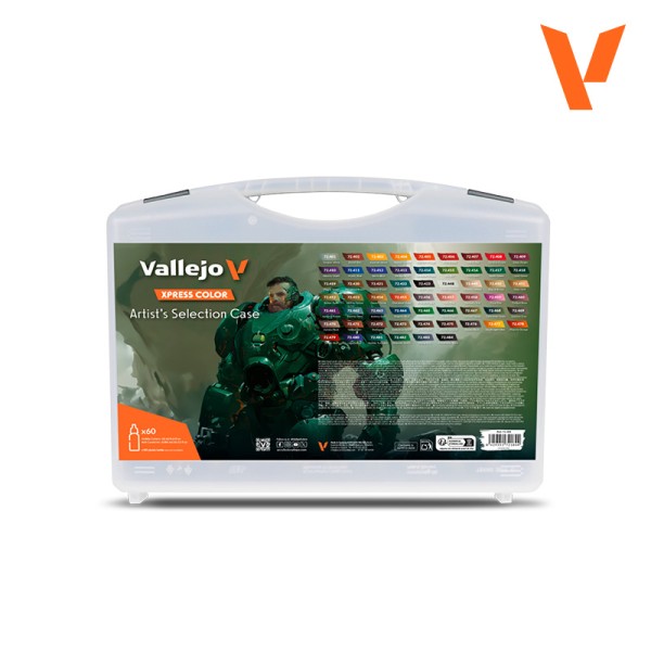 72184 Artist Selection Vallejo Game Color Xpress Farbkoffer