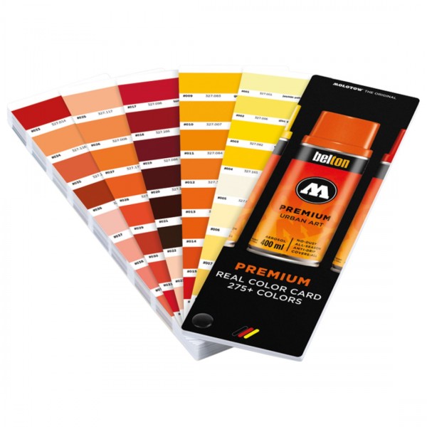 Premium 275+ REAL COLOR CHART-Image