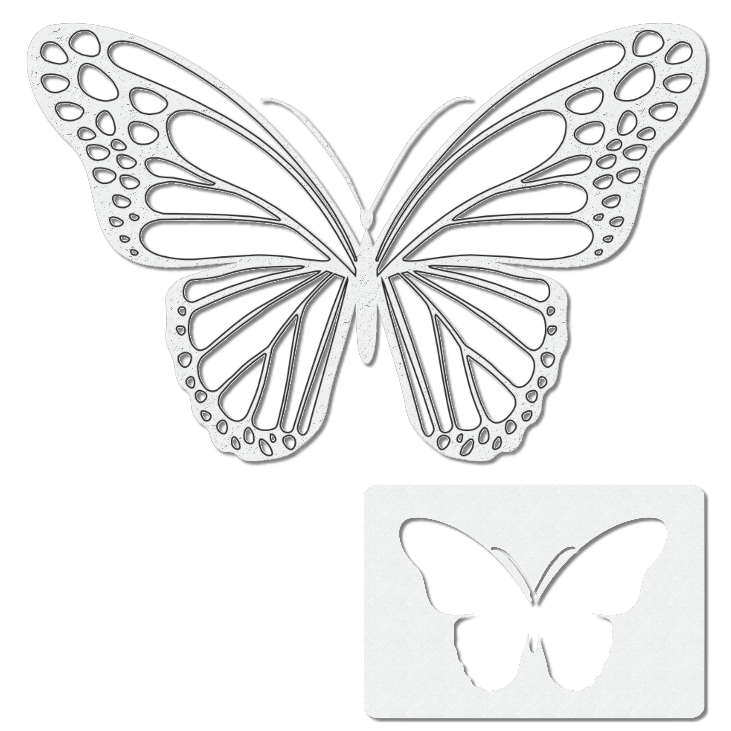 Butterfly Schmetterling Airbrush Schablone Stencil | airbrush4you