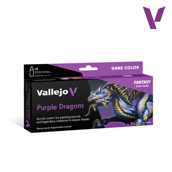 Purple Dragons | Game Color Modellbau-Farbenset by Vallejo