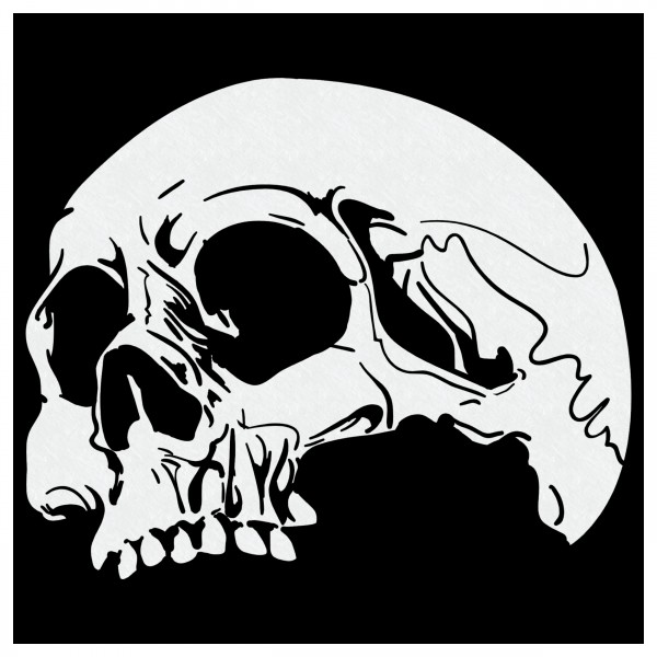 Skull # 23 | Totenkopf Airbrush-Schablone | ca. A5