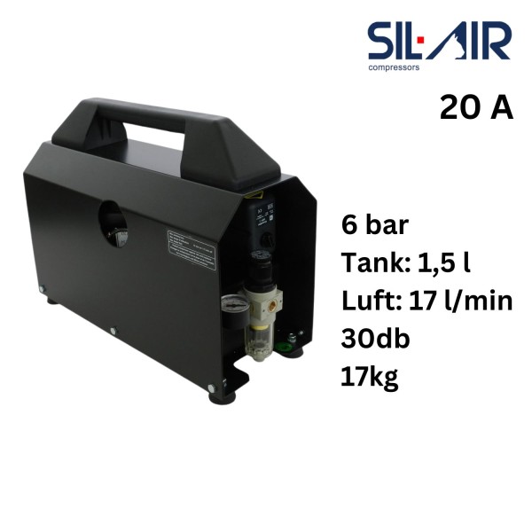 Sil Air 20A | Silent Airbrush Kompressor