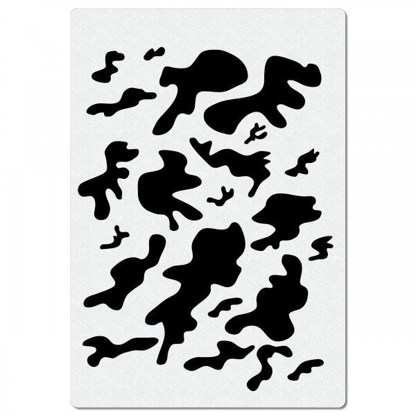 Camouflage # 25 | Effect & Struktur Airbrush-Schablone ca. A4