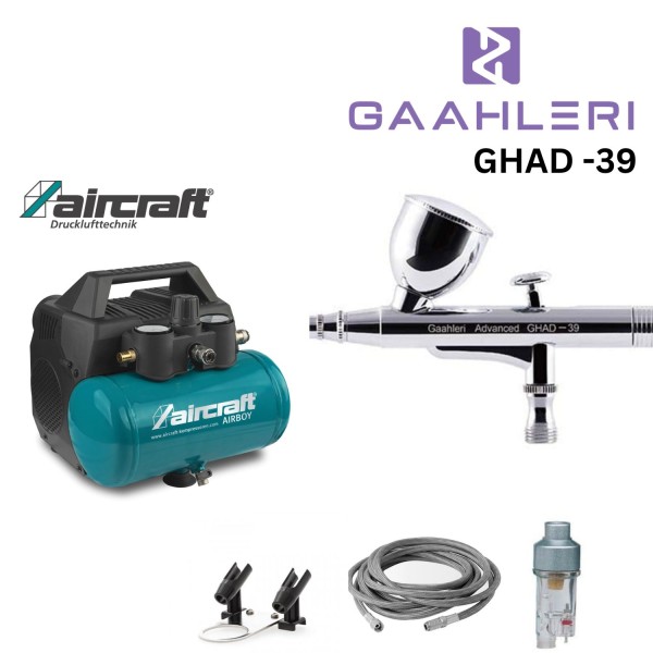 Airbrush Set | Gaahleri GHAD 39 & AIRboy 131