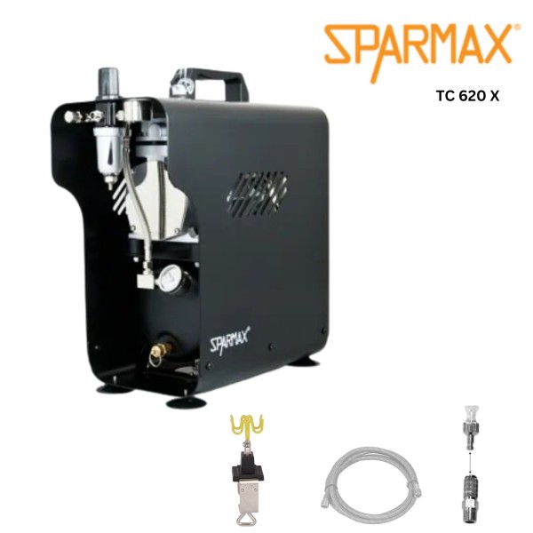 SparMax TC 620X | Airbrush Kompressor SET