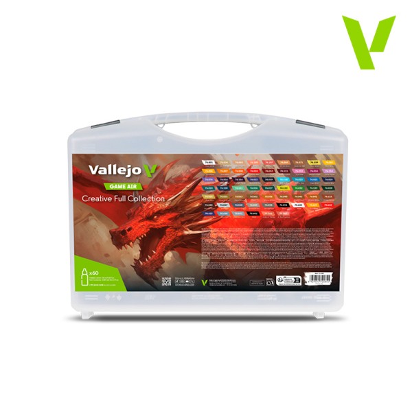 72185 Game Air Farbkoffer Vallejo Airbrushfarbe