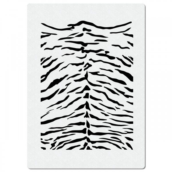 Tiger Fellmuster #3 | Struktur Airbrush Schablone