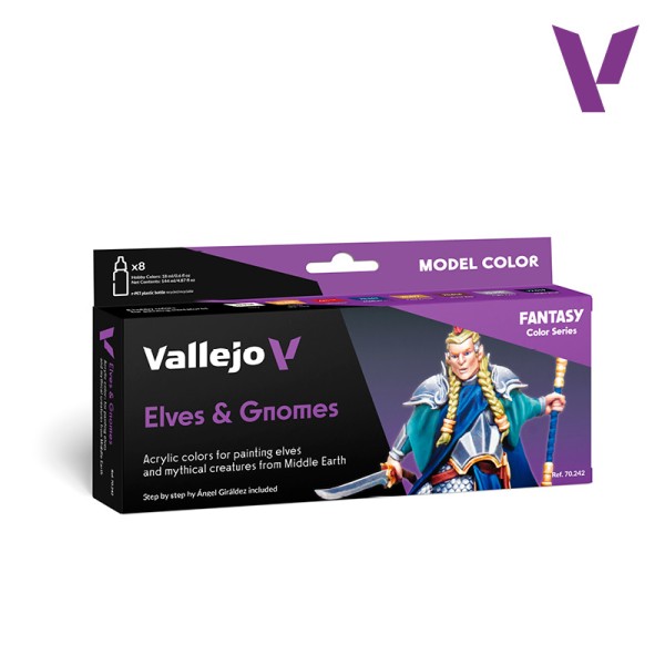 Elves & Gnomes | Game Color Modellbau-Farbenset by Vallejo