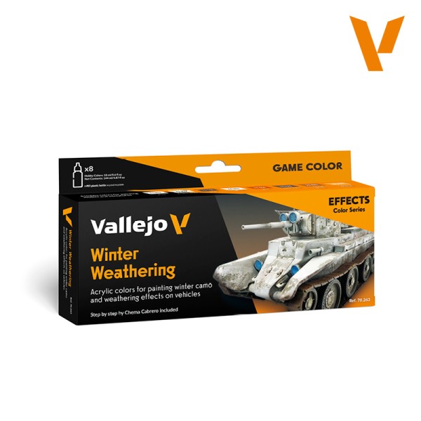 Winter Weathering | Model Color Modellbau-Farbenset by Vallejo