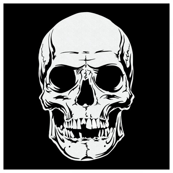 Skull #25 | Totenkopf Airbrush Schablone A5