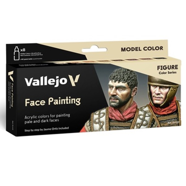 Face Painting | Vallejo Model Color Modellbau-Farbenset