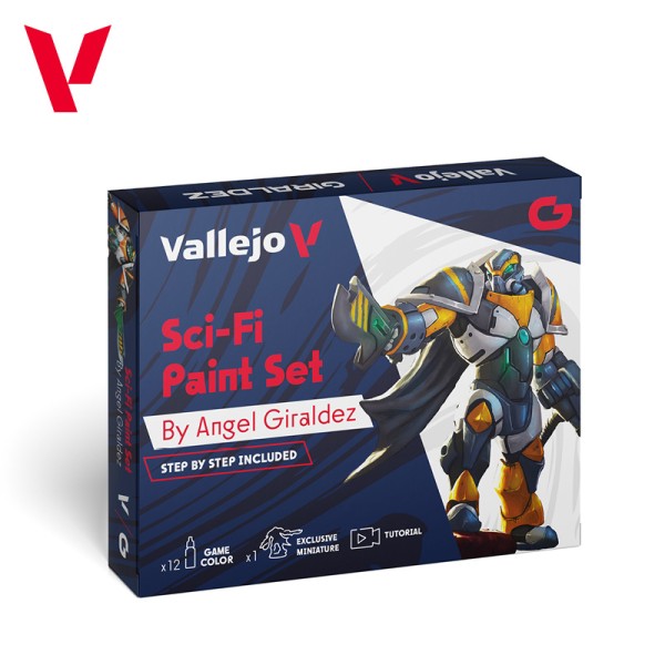 Angel Giraldez Sci-Fi Paint Set by Vallejo