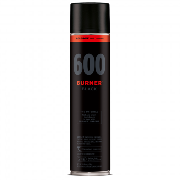 BURNER BLACK 600 | Molotow