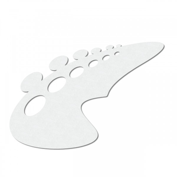 Freihand Ovale | Airbrush Schablone ca. 27x 14cm