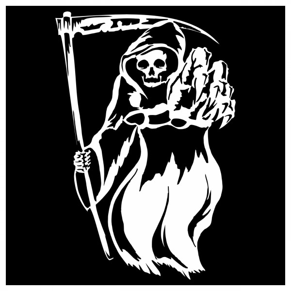 Sensenmann - Grim Reaper | Airbrush Schablone ca. A4