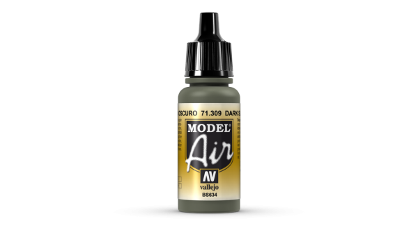 Vallejo | Model Air | 17ml | Dark Slate Grey-Image